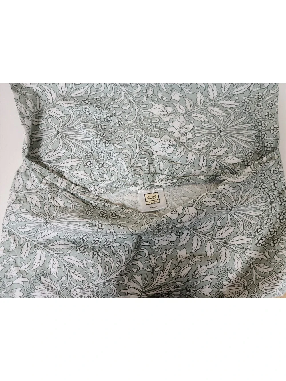 William Morris At Home Blue Floral Pillowcase Pair